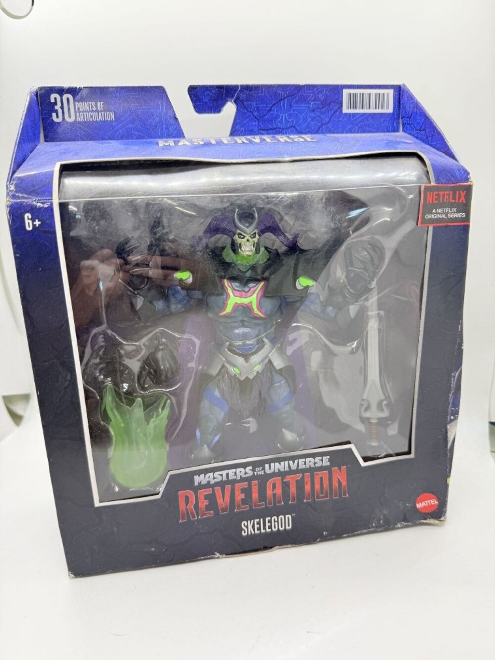 Masters Of The Universe Revelation Skelgod Action Figure Netflix Edition Mattel